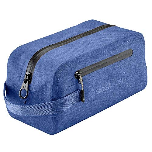 Skog Å Kust DoppSåk Waterproof & Leak-proof Travel Toiletry Bag | Large Blue - color: Blue, size: Large
