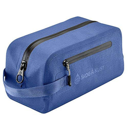 Skog Å Kust DoppSåk Waterproof & Leak-proof Travel Toiletry Bag | Large Blue - color: Blue, size: Large