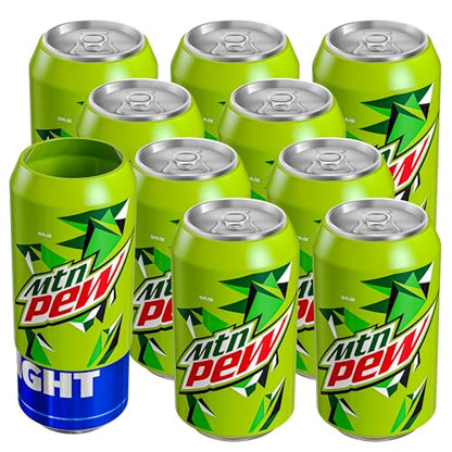 BeerSkin Skywin Silicone Can Covers that Look Like Soda - 10 Pack 12 oz (355ml), Reusable & Durable Soda Can Cover, Fun Kozies for Cans for Camping, Parties, Outdoor, Beach Accessories (Lemon Green) - size: Lemon Green