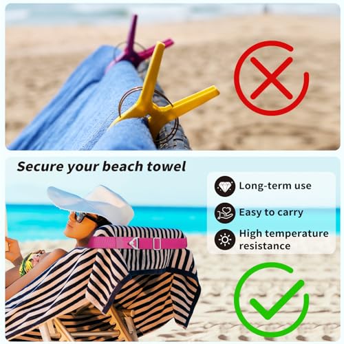 TOOVREN 2-in-1 Travel Belt for Luggage Straps Add a Bag Bungees Suitcase Luggage Strap Over Handle Suitcases Belt for Carry On Bag Adjustable Backpack Attachment Airport Travel Accessories Rose - color: Rose