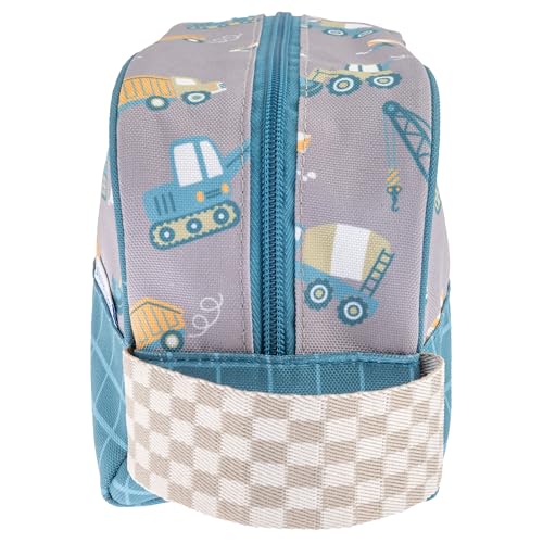 Stephen Joseph, Kids Toiletry Bag, Boys and Girls Toiletry Kit, Travel Bag - color: Construction