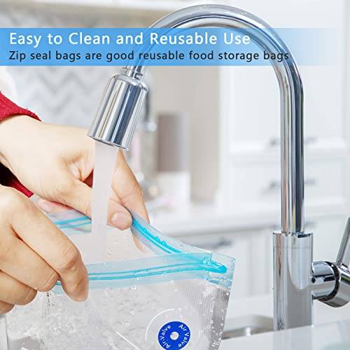 MOMODA Sous Vide Cooking Bags - Set of 40 | BPA-Free Reusable Vacuum Seal Bags with Air Valve for Joule and Anova Cookers | Freezer Safe Vacuum Food Storage Bags with Upgraded Hand Pump Included - color: Manual Pump-Grey
