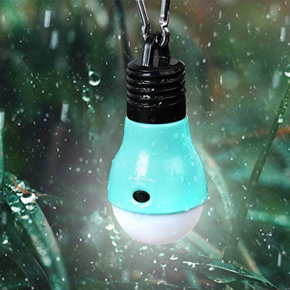 EverBrite 3-Pack Camping Lights - 3 Lighting Modes, Outdoor Portable LED Bulbs Ideal for Kids' Adventure Activities, Camping, Emergency and More, 3 x AAA Batteries Included