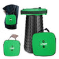 Upgraded Folding Stool - 485lbs Load Capacity,Telescopic Stool,Portable Collapsible Seat for Camping,Fishing,Hiking,Travel - color: Green