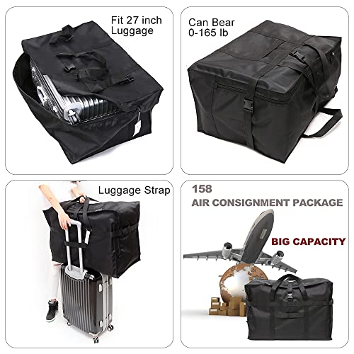 Travel Duffle Bag,Large Storage Bags,Foldable Weekender Bag,Overnight bag,Heavy Duty Travel Bag,Reinforced Carry Straps Gmy Dance Bag for Men And Women Camping,Moving,Hospital - color: Large 100L