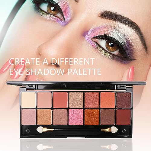 MTDXILTAI All in One Makeup Kit for Makeup storage bag 2X14 Colors Eyeshadow Palette Liquid Foundation Eyeliner Pencils Contouring Stick Lip Gloss 20Pcs Make up Brushes For Women Girls Teens (Black) - color: Black