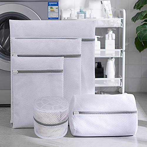 Oversized Honeycomb Mesh Laundry Bags, 2 Pack 35x43.3 inch Heavy Duty Delicate Wash Bag with Zipper. - size: 2 XXXL
