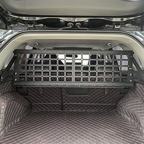 HIGH FLYING for Toyota RAV4 2019-2025 Car Accessories Modular Storage Molle Panel Cargo Shelf Organizer Luggage Carrier Rack Aluminum Alloy (with Split Cross Bar) - size: 2019-2025 with Split Cross Bar