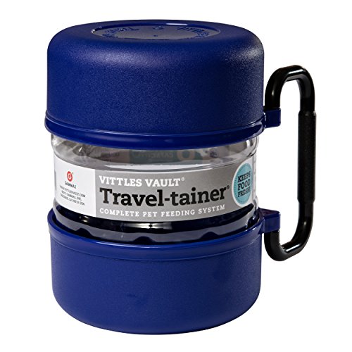 GAMMA2 Vittles Vault Travel-Tainer (6 Cups) Portable Food Storage Container, Blue - size: 4 Quart (Single)