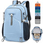 35L Lightweight Packable Backpack – Durable Foldable Daypack for Travel, Hiking, and Gym (Sky-Blue) - color: 35l-sky-blue