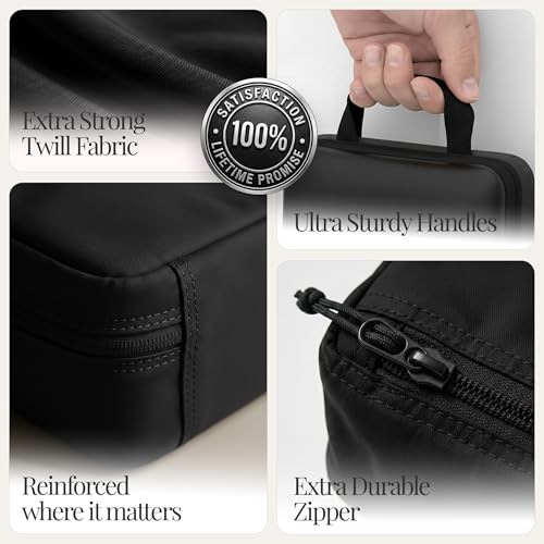 Well Traveled 8 pcs Compression Packing Bags Cubes Set with HybridMax Double-Capacity Design - Packing Cubes for Travel Compression to Maximize Limited Luggage Space, Black - color: Black, size: 8-piece