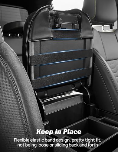 JOYTUTUS Center Console Cover Compatible with Silverado Sierra 2019-2025 2026, Leather Arm Rest Armrest Cover for Car, Middle Console Cover Lid, Car Arm Rest Covers Cushion Pad, Car Black Accessories - size: Bucket Seat Console 2019-2026 Silverado/Sierra