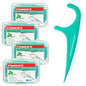 FAMILIFE Floss Picks, 240 Count Mint Dental Floss Cleaner, Tooth Picks Flossers with 4 Travel Handy Cases, Helps to Fight Tooth Decay and Keep Your Teeth Clean, Flossing Sticks for Family - color: Mint 240 Pcs