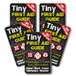 Tiny First Aid Guide: Emergency Medical Care for Anywhere - The Ultimate Step-by-Step, Everyday Carry: Survival Medicine Pocket, Micro-Guide, 5-Pack - style: 5 Tiny First Aid Guides