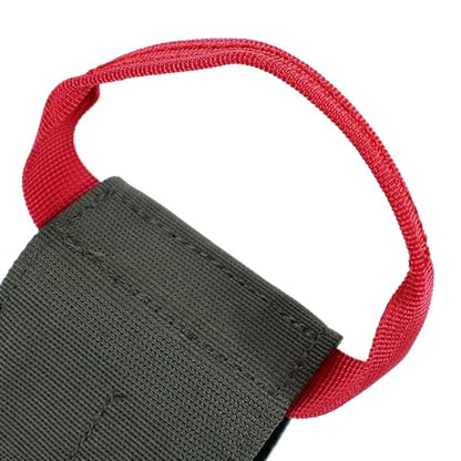 IFAK Insert, Tactical Pocket First Aid Pouch Insert, Portable EDC Slim Medical Trauma Kit Organizer MED Panel Webbing Handle - color: Ranger green