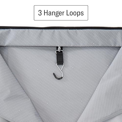 Samsonite UpLIFT 23” Bifold Garment Bag - Includes Wet Pocket and StackIt Strap™ Bi-Fold Bar To Prevent Creases - Tri-Fold Bar Option For Longer Items - Designed For Ultra Light Travel - Black