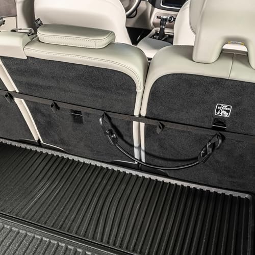 High Road Trunk Organizer Cargo Strap with Bungee Cords and Carabiners for SUVs, Hatchbacks and Vans