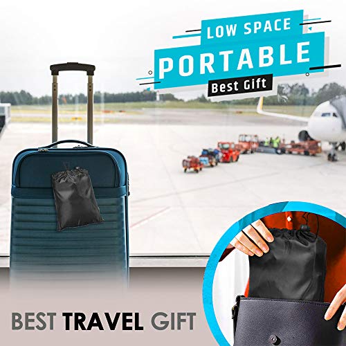 Airplane Footrest - Foot rest for Airplane Travel Essentials , Portable Foot Hammock Under Desk for Train Bus Flight Office foot hammock airplane with Memory Foam-Reduces Swelling