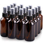 Wedama Spray Bottle, 4 oz Fine Mist Glass Spray Bottles, Little Refillable Liquid Containers for Watering Flowers Cleaning (16 Pack, Amber) - color: Amber, size: 4 Ounce (Pack of 16)