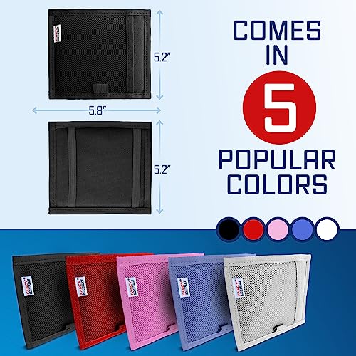 Mini Car Sun Visor Document Holder - Visor Accessories for Women and Men - Small Auto Organizer, Registration & Insurance Holder - Minimalist Design (Black)