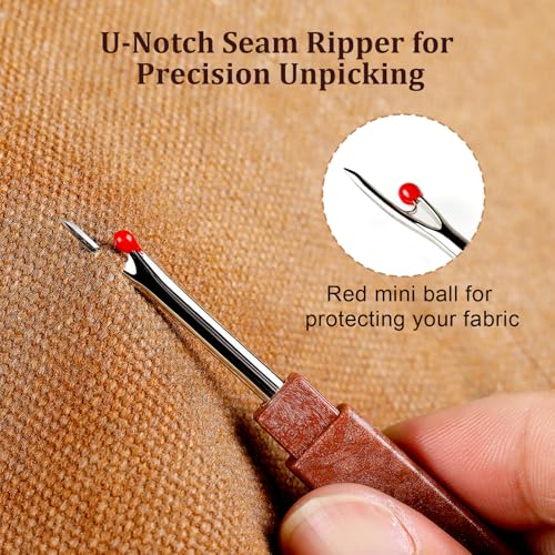 LIBLAIN Sewing Kit with Big Eye Steel Needles for Adults and Beginners, Needle and Thread Kit for Hand Sewing (78Pcs) - size: 78PCS Combo Sewing Kit