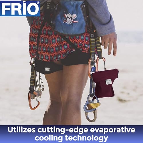 FRIO Cooling Wallet - Insulin Cooler for 45+ Hours of Stress Free On The Go - Burgundy - XL - color: Burgundy, size: XL