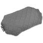 Klymit Luxe Travel Pillow, Lightweight Inflatable Hybrid Airplane, Backpacking, Hammock, and Camping Pillow, Grey