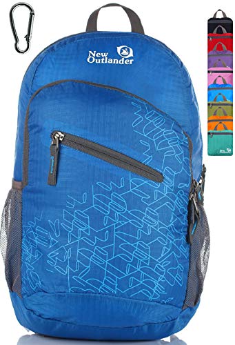 Outlander Packable Handy Lightweight Travel Hiking Backpack Daypack-Dark Blue - color: Dark Blue, size: 20L