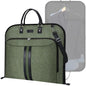 BALEINE Travel Garment Bag, Travel Suit Bag for Men, Water Resistant Carry on Garment Bag for Hanging Clothes, Garment Duffel Bag for Travel Business (Green) - color: Green