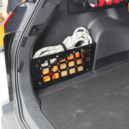 HIGH FLYING for Toyota RAV4 2026 2027 Car Accessories Modular Storage Molle Panel Cargo Shelf Organizer Luggage Carrier Rack Aluminum Alloy (Storage Box B) - size: 2026 2027 Storage Box B