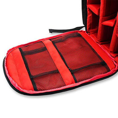 Waterproof SLR/DSLR Camera Backpack Shoulder Bag Travel Case For Canon Nikon Sony Digital Lens Medium - color: Black, size: Medium