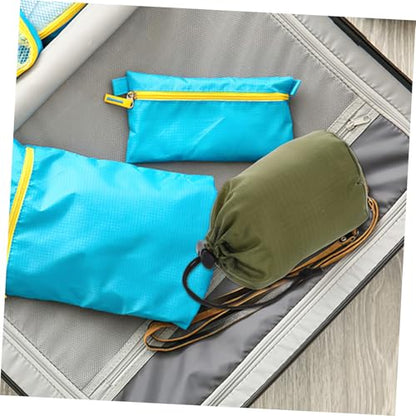 Holibanna Outdoor Compression Stuff Sack Lightweight Nylon Drawstring Organizer for Raincoat and Camping Gear for Hiking and Travel Storage