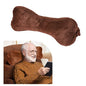 Head Pillow for Recliner Chair，for Sofa, Recliner Neck Pillow, Bone Couch Neck Pillow (Brown) - color: Brown