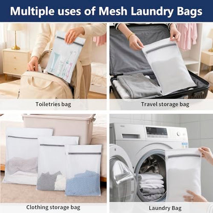 150L Laundry Bag Backpack with 3 Sizes Mesh Wash Bags and Shoulder Straps Foldable Clothes Hamper Bag with Drawstring Closure for College, Apartment, Laundromat（Black） - color: Black