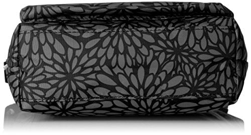 Baggallini Pocket Crossbody Bags for Women 8x8 Small Lightweight Durable Water-resistant Travel Purse W/Rfid - color: Midnight Floral