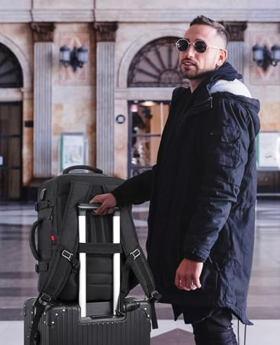 Carry On Backpack,Travel Backpack Laptop Bag Airline Approved for Men Women,Weekender Bag Mochila de Viaje - size: L-1 pack