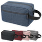 DSYSC Travel Toiletry Bag for Women Men, Small Makeup Bag, Water-Resistant Cosmetic Bag, Cosmetic Pouch, Traveling Dopp Kit, Travel Essentials Accessories (Blue) - color: Blue