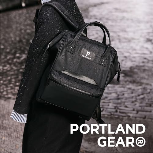 Portland Gear Cascade Compact Backpack, Weatherproof Construction, Perfect for Daily Use and Travel, Padded Laptop Sleeve and Adjustable Straps, 13.5L, Navy - color: Navy