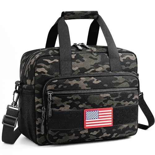 Insulated Lunch Bag & Lunch Box for Men Women - Soft Adults Reusable Portable Tactical Coolers for Work, Picnic, Travel, Beach (Camouflage, 8.5L) - color: Camouflage, size: 8.5L