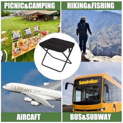 Small Portable Foldable Travel Pedal,Camping Stool Portable,11 in Ultra Light Mini Foot Rest,Suitable for Long Distance Flights,Cars,Subway, Compact Design for Enhanced Comfort(10.6 in) - size: 10.24 IN