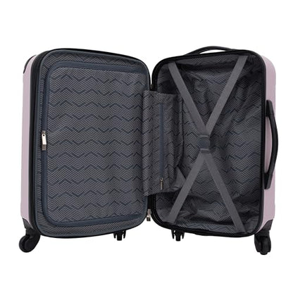 Travelers Club Chicago Hardside Expandable Spinner Luggage, Lilac, 22" Carry-On - color: Lilac, size: 22" Carry-On