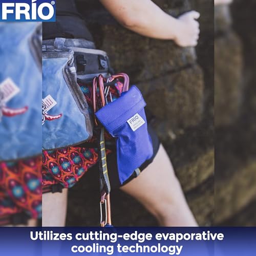 FRIO Cooling Wallet - Insulin Cooler for 45+ Hours of Stress Free On The Go - Blue - Large - color: Blue, size: Large