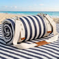 G GOOD GAIN Waterproof Picnic Blanket, 79"x79" Extra Large Beach Mat for 6 to 8 Adults, Machine Washable Outdoor Blanket for Camping, Grass, Park, Camping, Concerts, MiddleNavy - color: Middlenavy