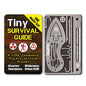 Tiny Survival Guide – Micro EDC Emergency Preparedness Pocket Handbook for Camping, Hiking, Bushcraft, SAS & First Aid – Fits Wallet, Bug Out Bag or Glove Box - style: 1 Survival Guide & 1 Survival Card
