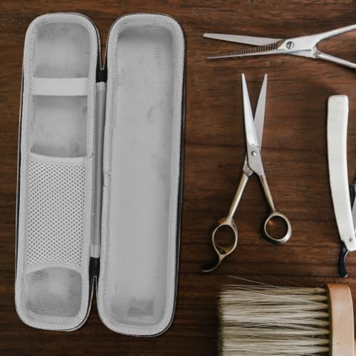 FOMIYES Hair Straightener Protective Case Travel Hair Straightener Bag Eva Storage Pouch for Styling Tools - color: Black
