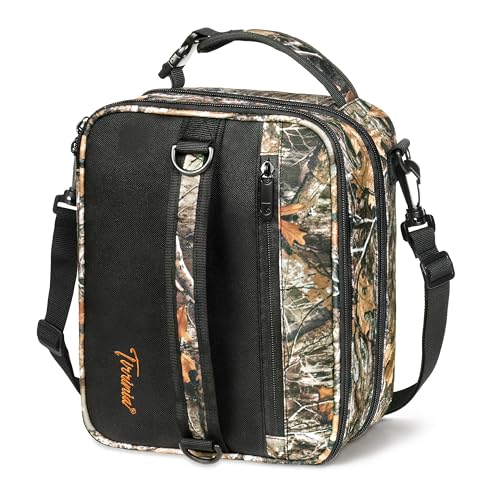 Tirrinia Expandable Insulated Lunch Bag for Men Women – Leakproof Reusable Cooler LunchBox for Kids & Adults, with Shoulder Strap, Perfect for Work, School, Office, Travel,Maple Leaf - color: MapleLeaf
