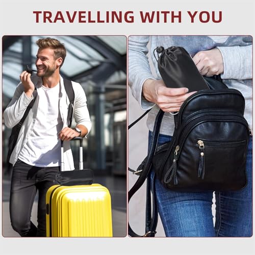 SZXYX Foot Hammock for Plane Travel (2 Pack), Memory Foam Airplane Foot Hammock Provides Foot Rest for Air Travel, Portable Airplane Travel Essentials & Long Flight Must Haves