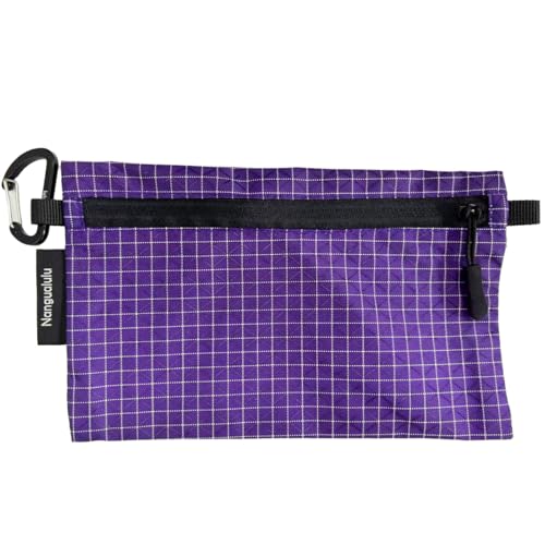 Water-Resistant Passport Holder for Travel, Ultralight Passport Wallet with YKK Zipper, Travel Essentials Organizer for Women Men, Portable Money Pouch Case for Credit Cards, ID, Cash, Small Items - color: Purple, size: L(7.1" x 4.7")