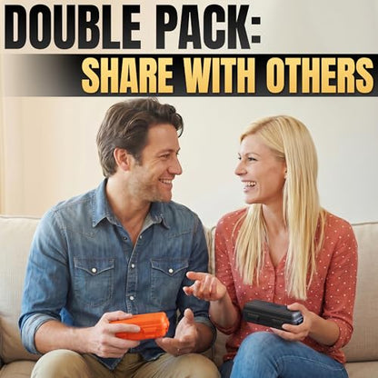 2 Pcs Small Waterproof Box – Compact Size, Lightweight, Easy to Carry Dry Storage Box 4.92x2.95x1.53" – Small Waterproof Case with Foam Insert for Broadhead Storage, Hiking, Travel Use & Camping Gear