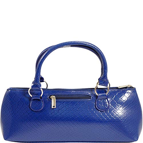 Primeware Wine Clutch Bag Thermal Insulated Wine Carrier Tote Holds Red & White 750 ml Bottle Includes Portable Waiter-Style Corkscrew - color: Blue Burmese